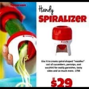 Tupperware Handy Spiralizer - BNIB - Never Used